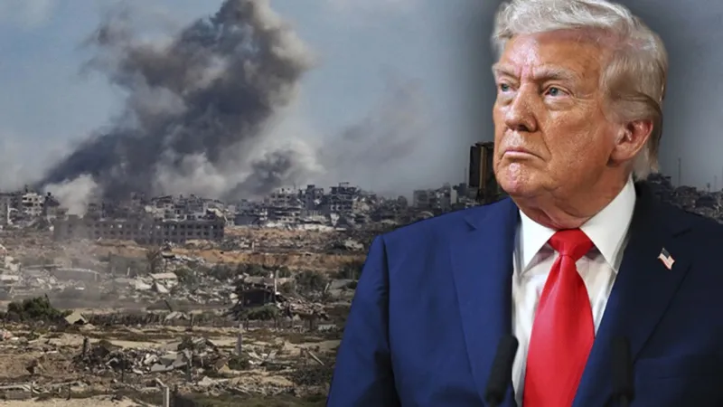 Trump'tan Gazze Müjdesi: Bölge Ülkeleriyle Yeniden İnşa Edilecek!