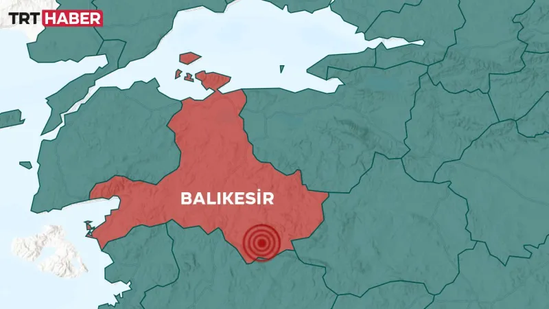 Balıkesir Sallandı! 4.5 Şiddetindeki Deprem Panik Yarattı!
