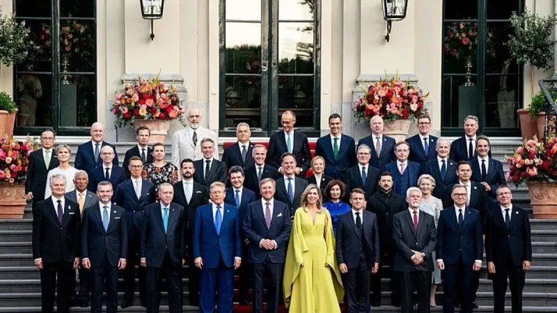 Başkan Erdoğan Lahey'deki NATO Zirvesi'nde temaslarına başladı