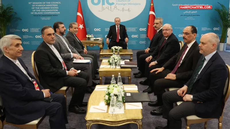 Cumhurbaşkanı Erdoğan, İran Dışişleri Bakanı Abbas Arakçi'yi kabul etti