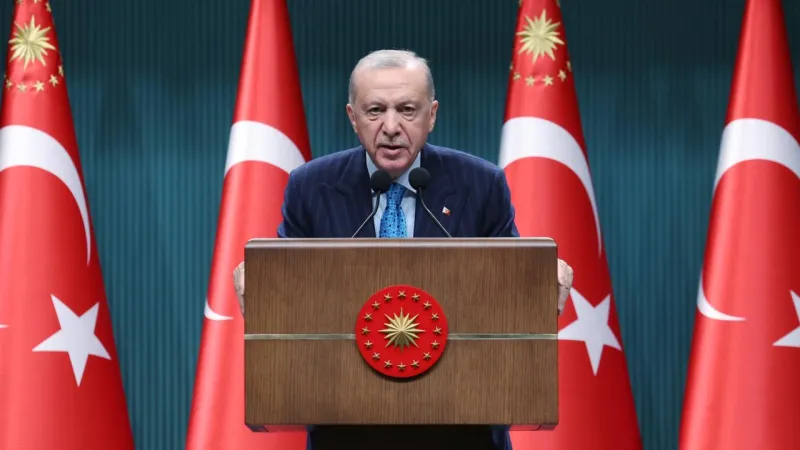 Cumhurbaşkanı Erdoğan'dan orman yangınında şehit olan işçinin ailesine başsağlığı mesajı