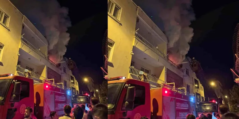 Diyarbakır'da Korkunç Yangın! 2 Yaşındaki Bebek Hayatını Kaybetti