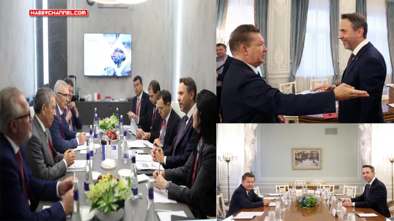 Enerji ve Tabii Kaynaklar Bakanı Alparslan Bayraktar, Rusya'da...