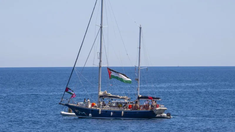 İşgalci İsrail ordusu Madleen gemisinin etrafını sardı