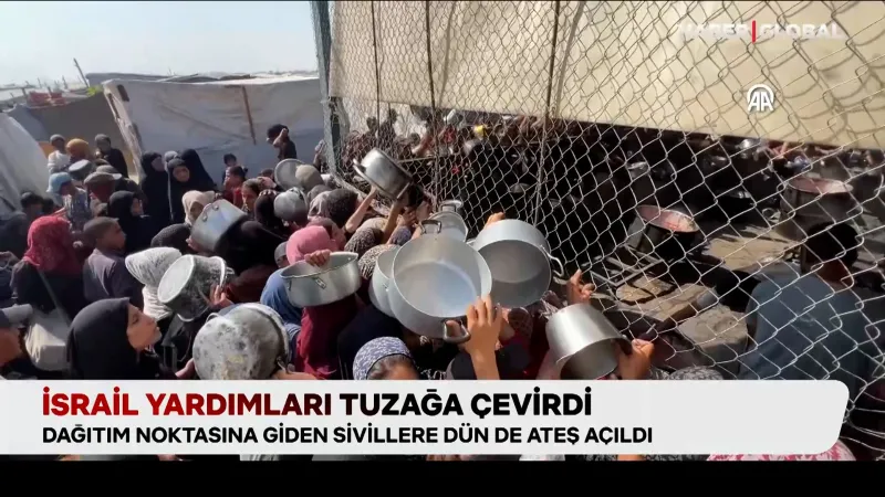 İsrail yardımları tuzağa çevirdi