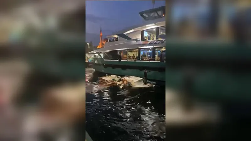 İstanbul'da Facia! Yolcu Motoru Balıkçı Teknesini Batarak Yok Etti!