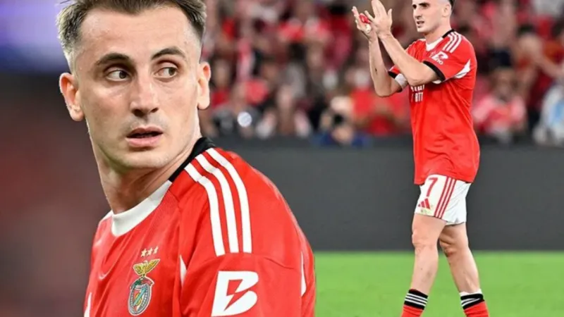 Kerem Aktürkoğlu Şov! Benfica'yı Şampiyonlar Ligi'ne Taşıdı!