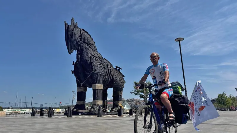 Kök hücre bağışına dikkati çekmek için 7 bin 500 kilometre pedal çevirecek