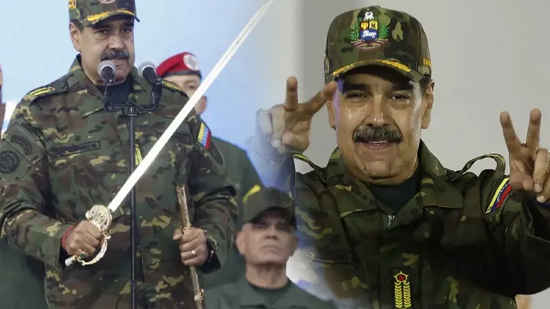 Maduro'dan ABD'ye Kılıçlı Yanıt! Savaş Çanları mı Çalıyor?
