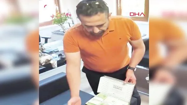 Manavgat Belediyesi'nde Rüşvet Operasyonu! Baklavadan Euro Fışkırdı!
