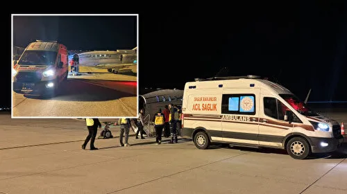 Ağrı'da Kalp Krizi Alarmı! 2 Hasta Ambulans Uçakla Sevk Edildi