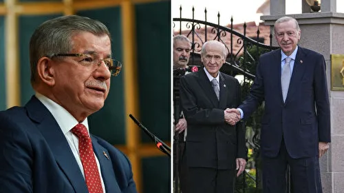 Davutoğlu'ndan Şok Teşekkür: Erdoğan ve Bahçeli'ye Ne Dedi?