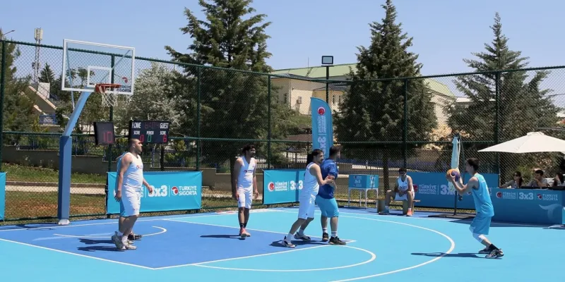 Gaziantep'te Basketbol Şöleni! 3x3 Turnuvası Başladı