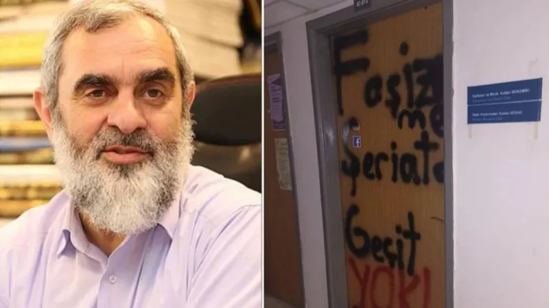 Nureddin Yıldız Boğaziçi'nde: Öğrencilerden Şeriat Protestosu!
