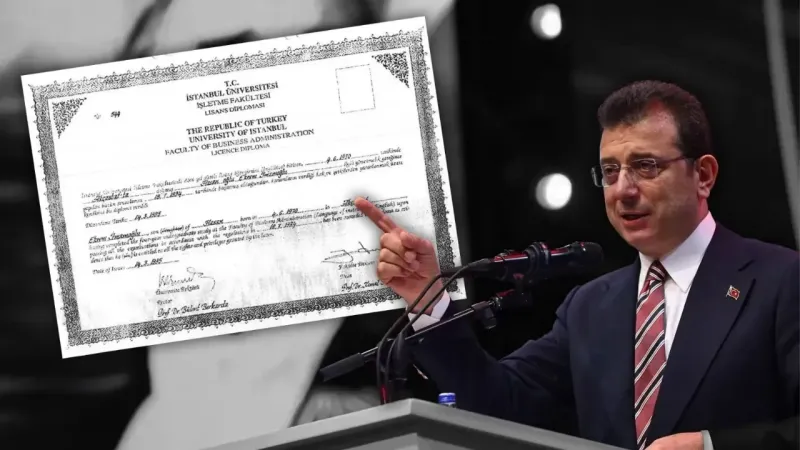 İmamoğlu'nun Diploması İptal Mi Edildi? Şok Gelişme!