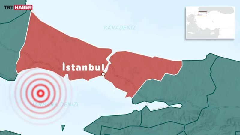 İstanbul Sallandı! Büyükçekmece'de 3.8 Şiddetinde Deprem Paniği