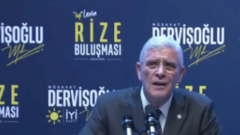 Dervişoğlu Rize'de Sandığı İşaret Etti: Kurtuluş Vakti Geldi!