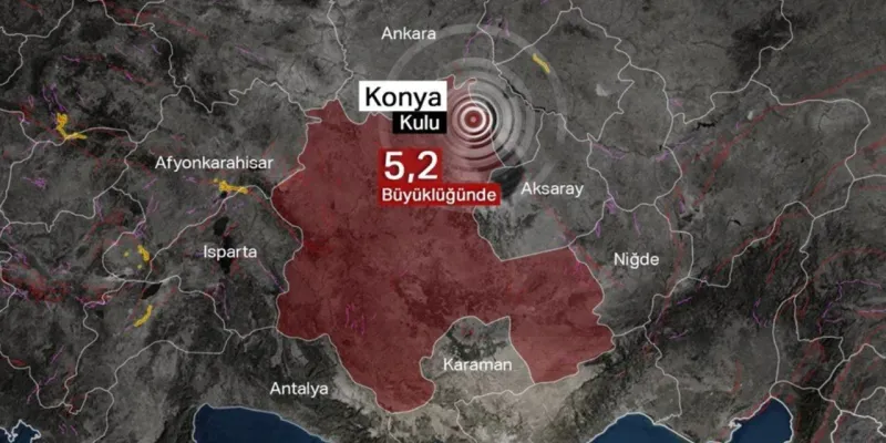 Konya'da Korkutan Deprem! Vali'den İlk Açıklama Geldi