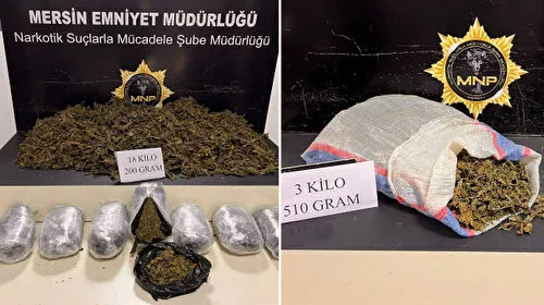 Mersin'de Esrar Operasyonu: 21 Kilo Uyuşturucu Ele Geçirildi!