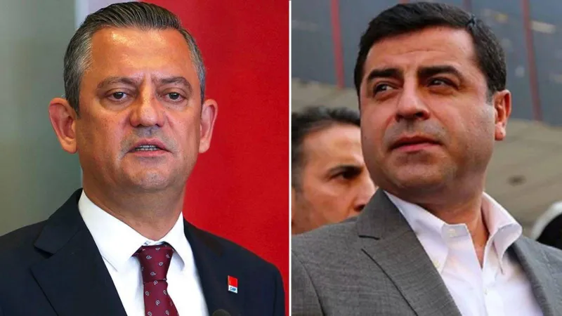 Özgür Özel'den Demirtaş Açıklaması: Özgürlüğüne Kavuşmalı