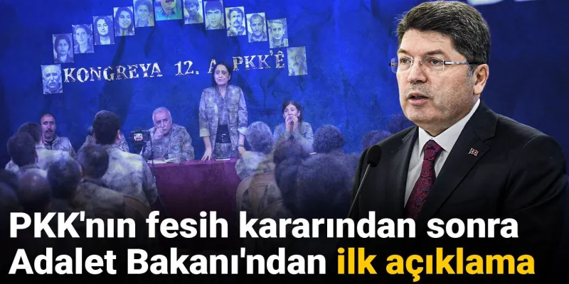 PKK Feshedildi Mi? Adalet Bakanı'ndan Şok Açıklama!