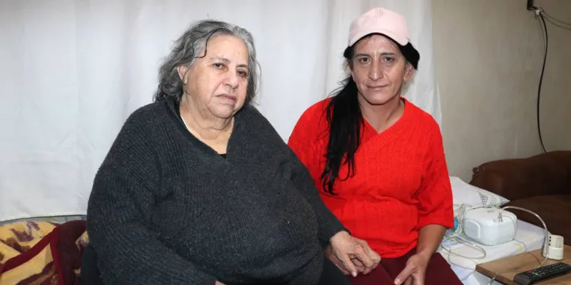 Park yapımı için tahliye ediliyorlar: Hasta anne ve kızı kış ortasında evsiz kalma riskiyle karşı karşıya