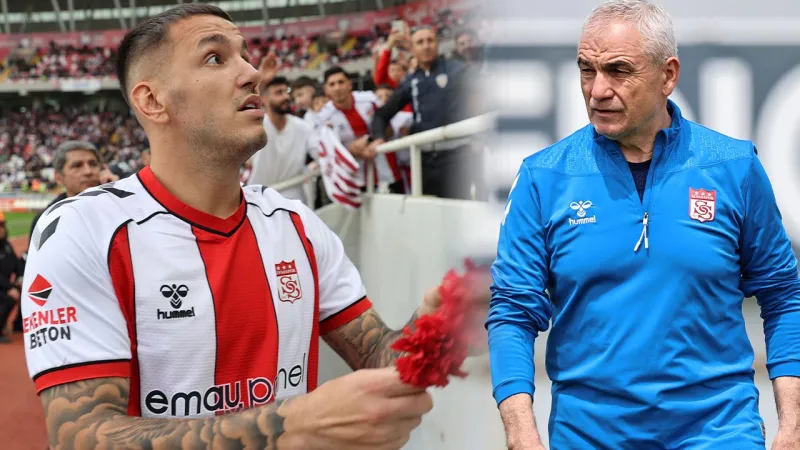 Sivasspor'da ortalık karıştı: Manaj, Rıza Çalımbay'a verdi veriştirdi
