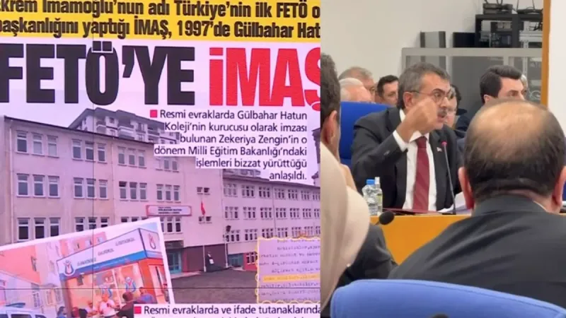 TAKVİM FETÖ'nün kolejini belgeleriyle ifşa etmişti! Bakan Tekin'den TBMM'de "Gülbahar" gündemi