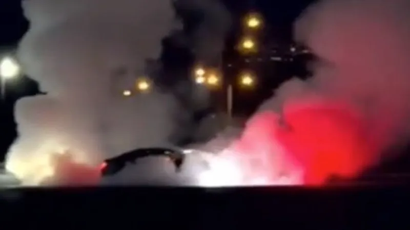 Drift Keyfi Ceza Getirdi! Tesis İçinde Drift Atmanın Bedeli Ağır Oldu