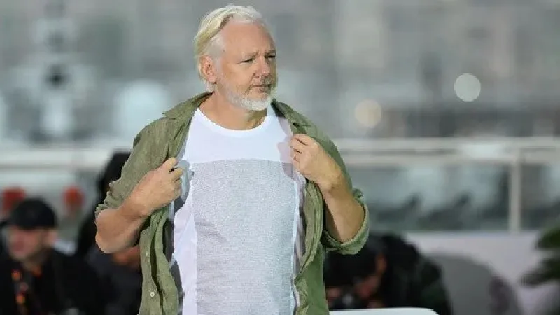 Wikileaks kurucusu Julian Assange'dan, Cannes festivalinde "İsrail'i durdurun" mesajı